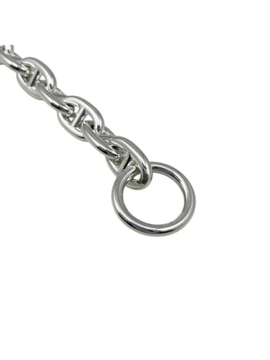 Hermes Bracelet Chaine D'ancre MM 014 14 Links Silver - Picture 6 of 8